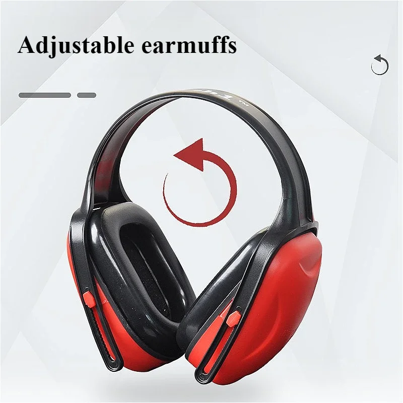 Orejeras con protección contra el ruido, auriculares ajustables para dormir, orejeras con cancelación de ruido para el hogar, orejeras para estudiantes