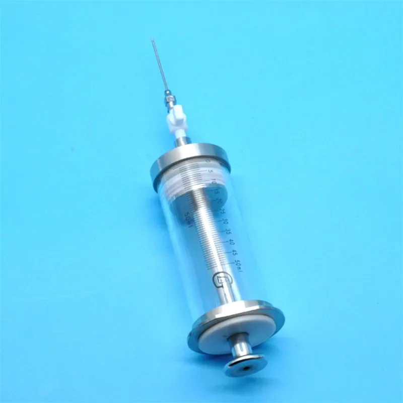 Air Tightness Microliter Syringe Valve Type Airtight Micro-injector Valve Microsampler Syringe With PTFE Switch 25 50 100 200ml