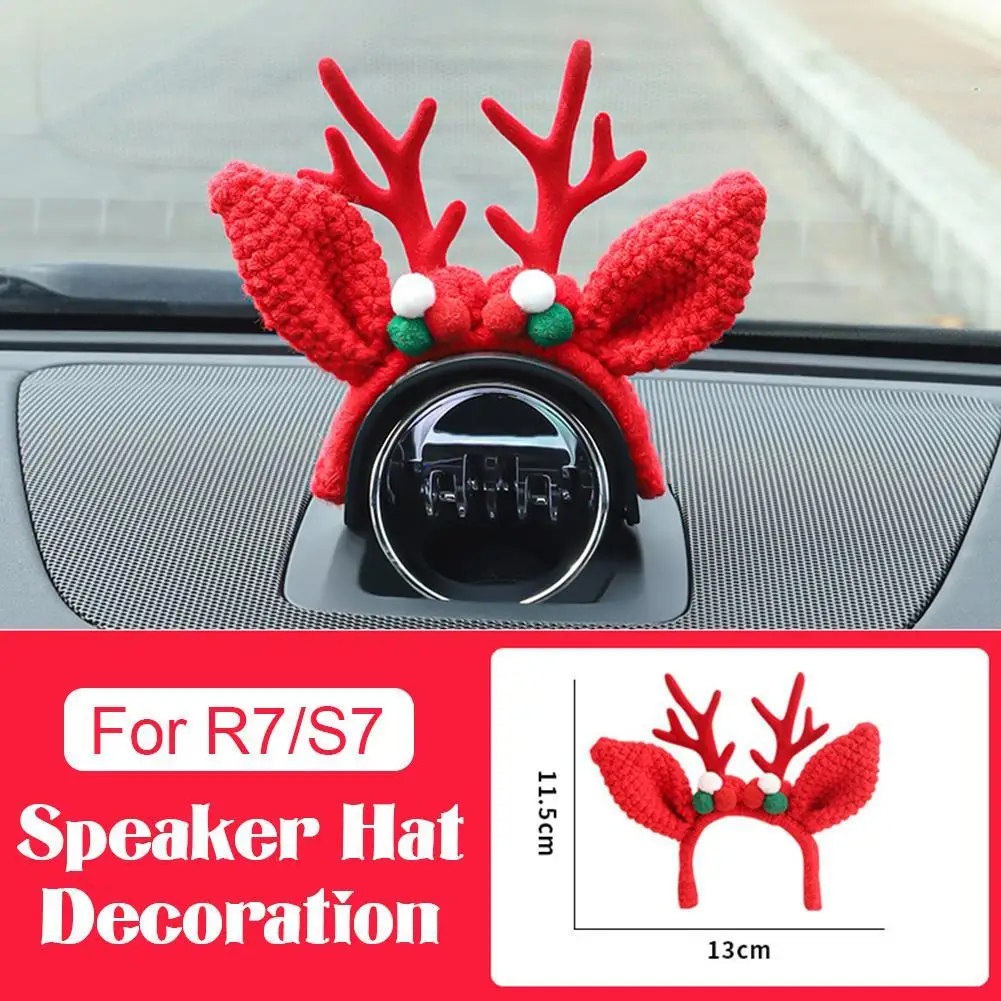 

For AITO M5/M7/M9 Car Audio Hat Suitable For Smart S7 Handmade Decoration For LUXEED R7/S7 Cartoon Car Interior Trim