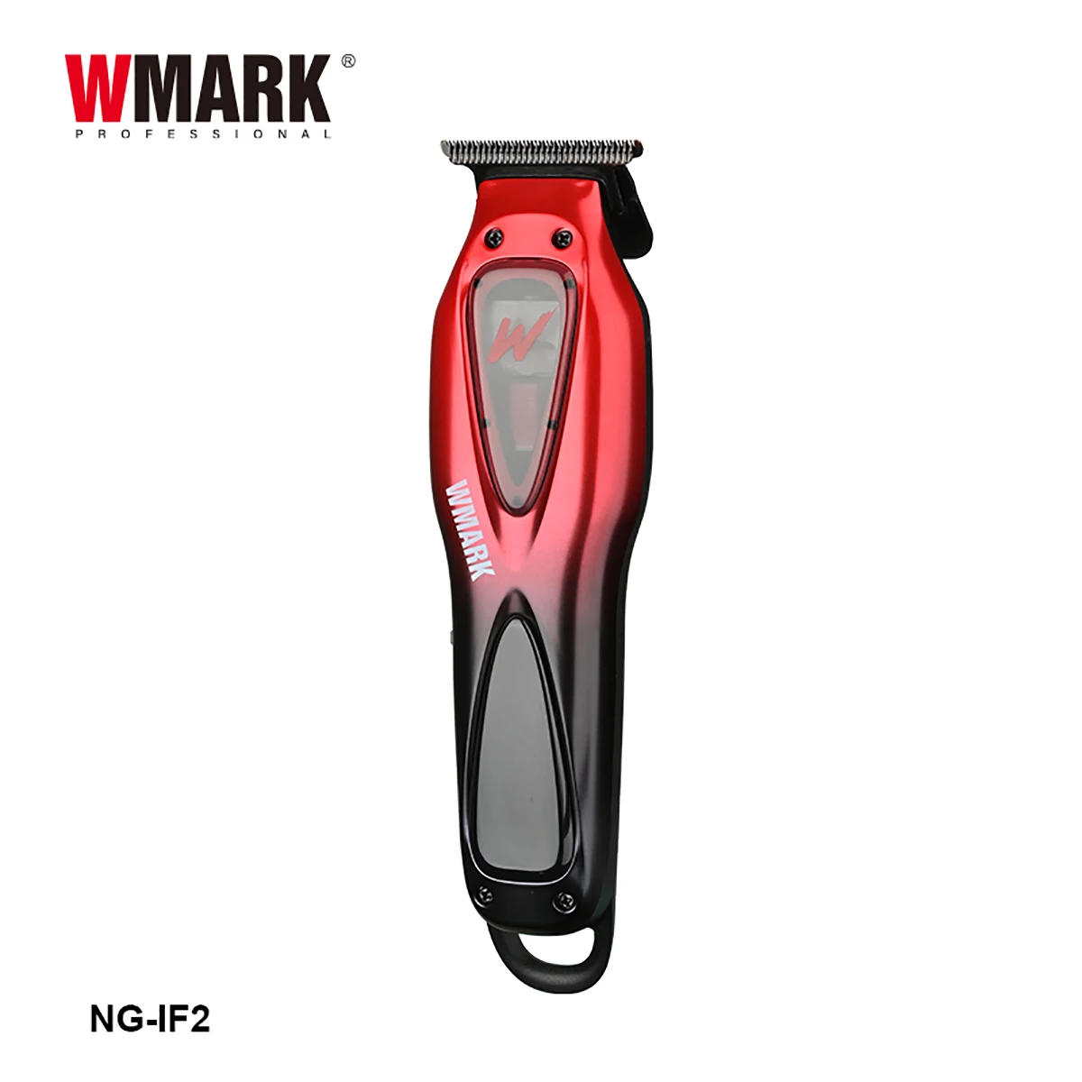 Wmark-NGIF2 Trimmer for Men DLC Blade Vector Motor 10000RPM LED Display 2500mAh Professional Barber Shaver Hair Clipper Men