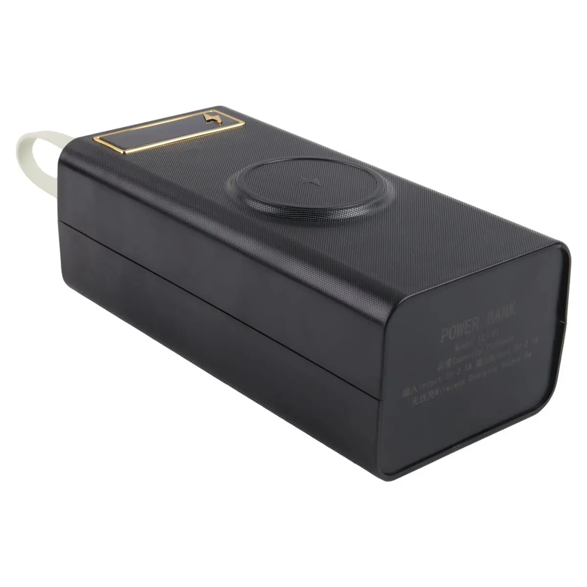 A40I 21X18650 Battery Case Welding Free Power Bank Case - with Light 18650 Battery Charge Box Detachable Portable DIY Shell