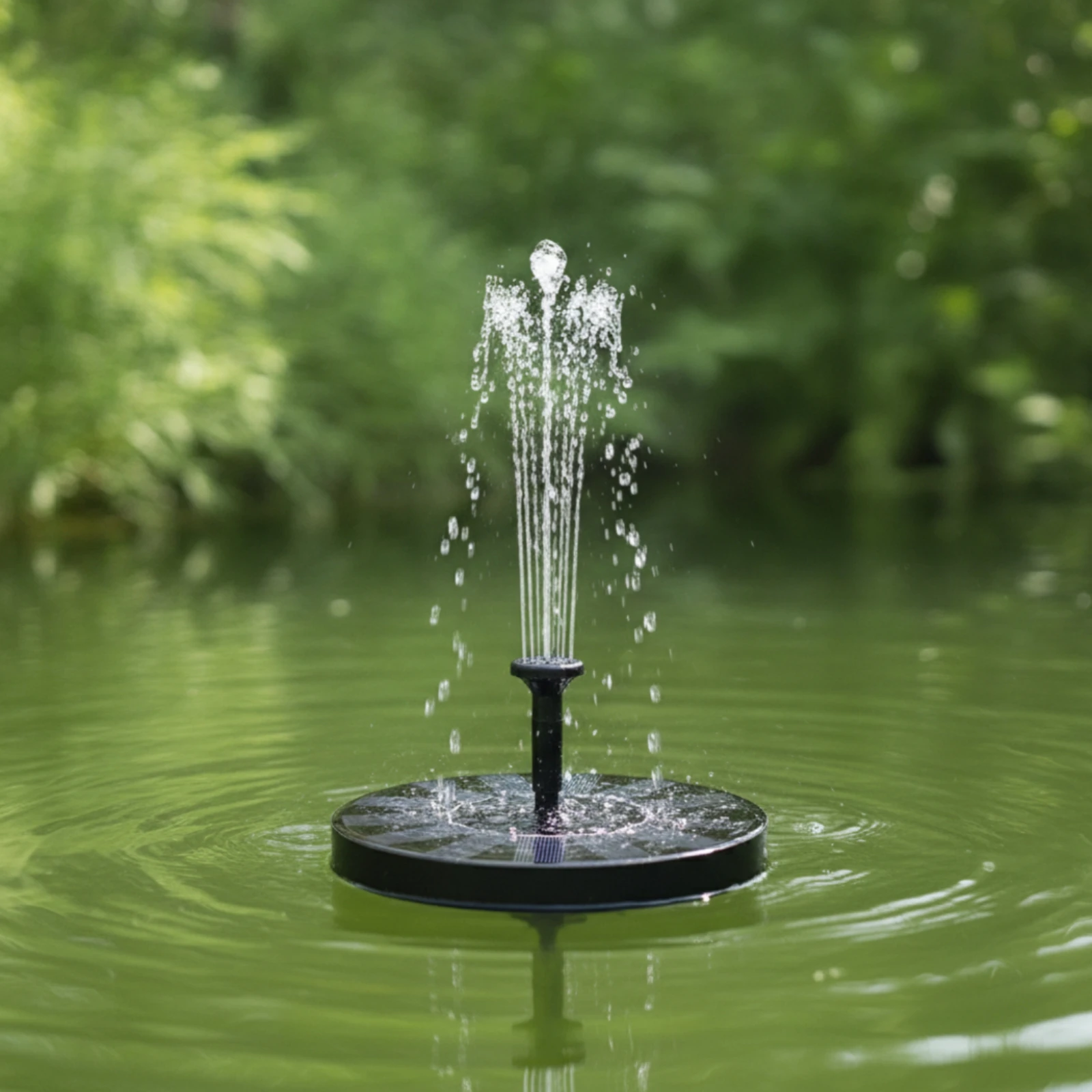 Floating Solar Fountain Water Pump - Nozullu Güneş Enerjili Çeşme Pompası Dış