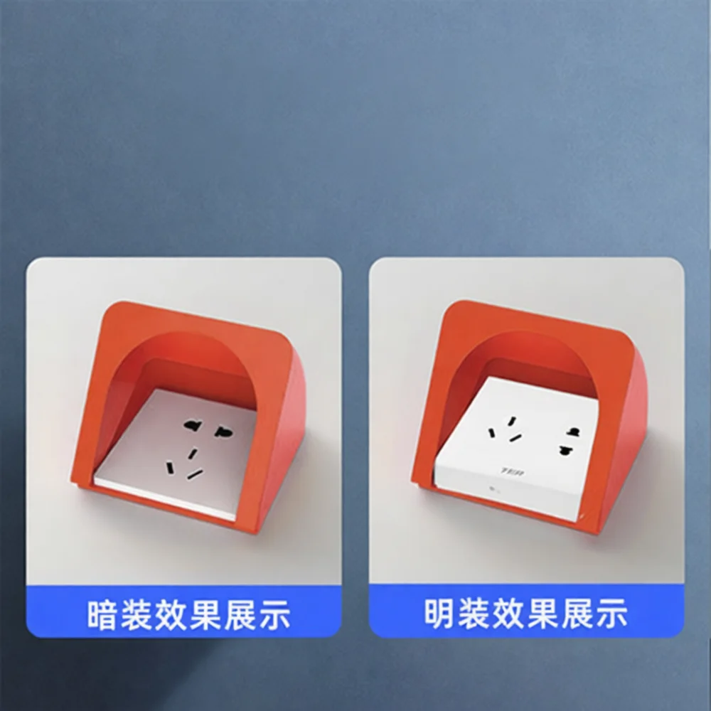 Outdoor Electrical Outlet Protective Box Waterproof Cover Weatherproof Shield For Charging Station Yard Power Switch