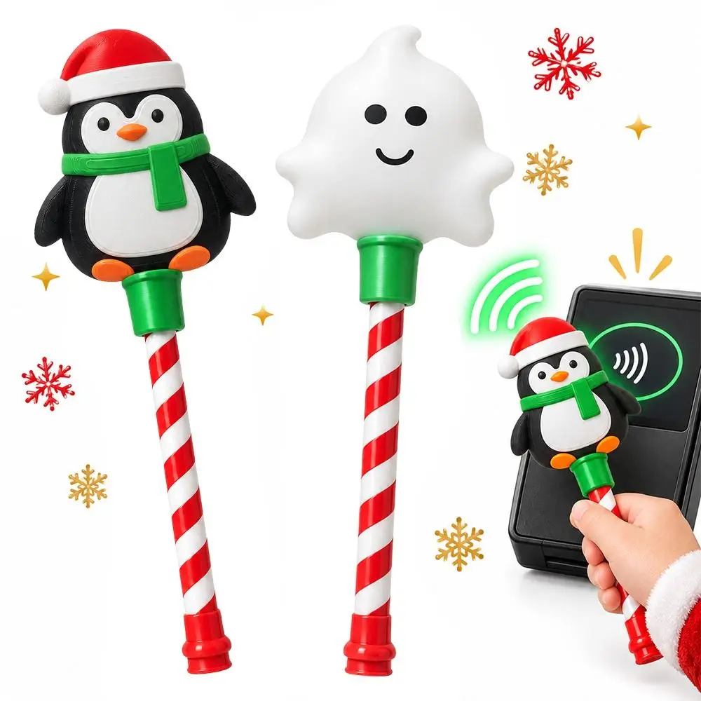 Comfortable Grip Christmas Payment Magic Wand Compact Hidden Card Slot Card Swipe Magic Wand Lightweight Tap To Pay Wand Gifts