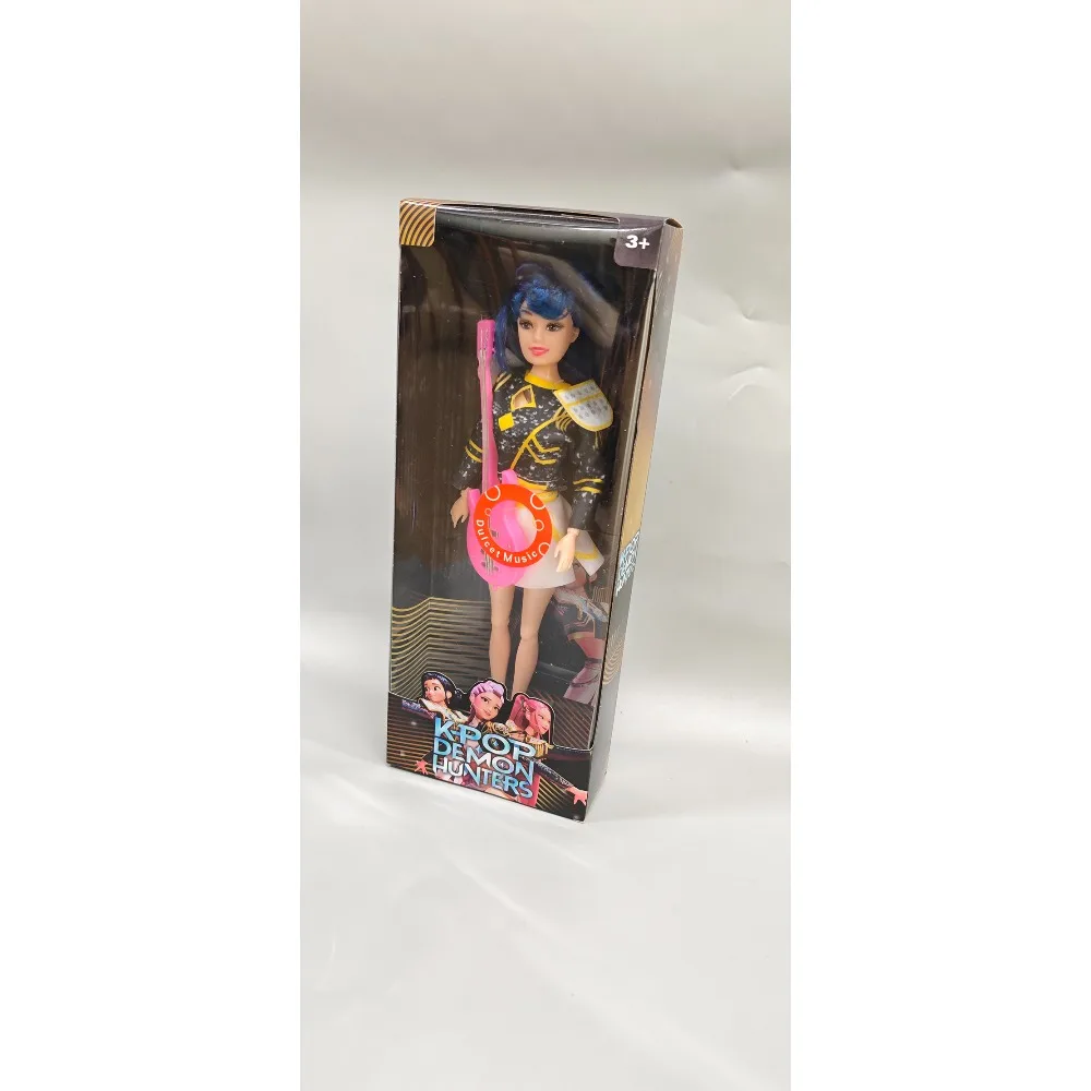 Hoge kwaliteit Kpop Demon Hunters actiefiguur speelgoed Rumi Mira Zoey met kleurrijke lichten thema lied verzamelcadeaus voor fans