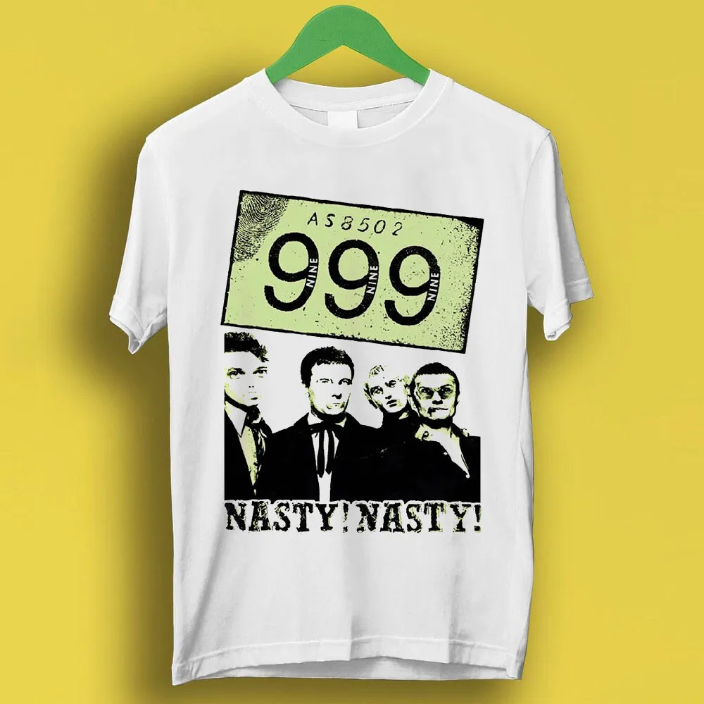Футболка 999 Nasty Nasty в стиле панк-рок, ретро-музыка, подарок, P1410