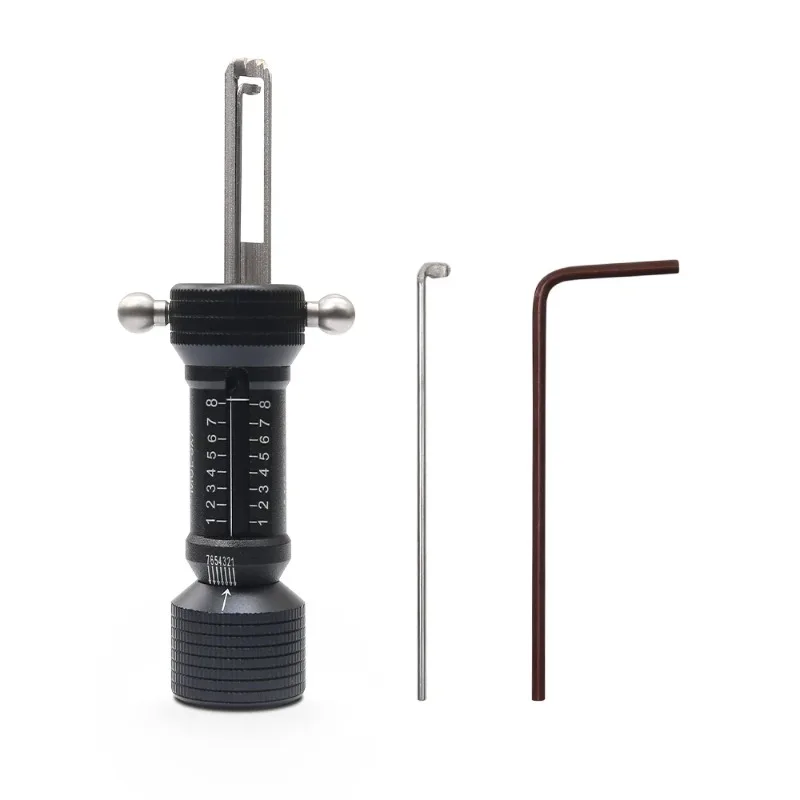 

Cylinder Special To-ol (7-8 Pins) Profes-sional Locksmith Supplies Tools Toolkit 7x7 Residential Lo-c-k