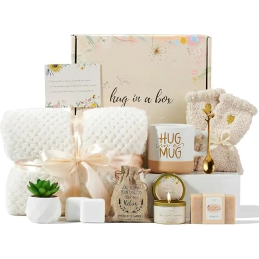 

Sympathy Gift Baskets Bereavement Gifts Ideas Care Package for Women Miscarriage Gifts for Mothers Condolences Basket for Loss
