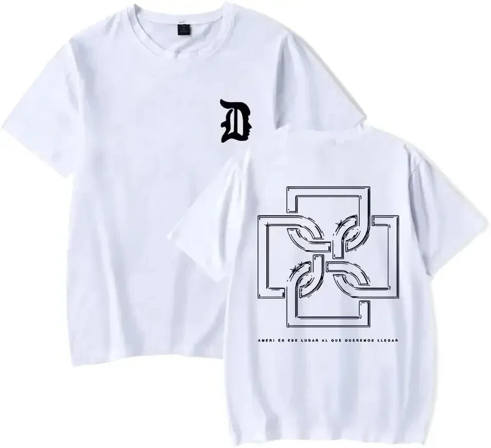 

Summer Santa T-Shirt Duki Merch T Shirt Short Sleev Casual Print Pure Short Sleeve High-quality