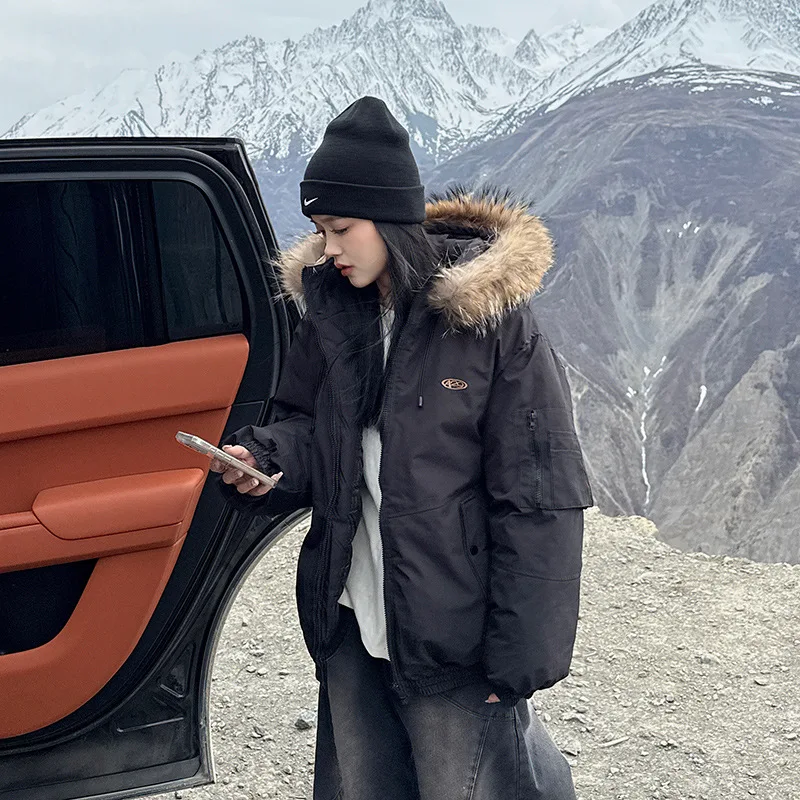 

YYAHAS утепленная хлопковая куртка на зиму 2023 года, новое женское универсальное свободное пальто, теплая куртка, трендовая женская одежда