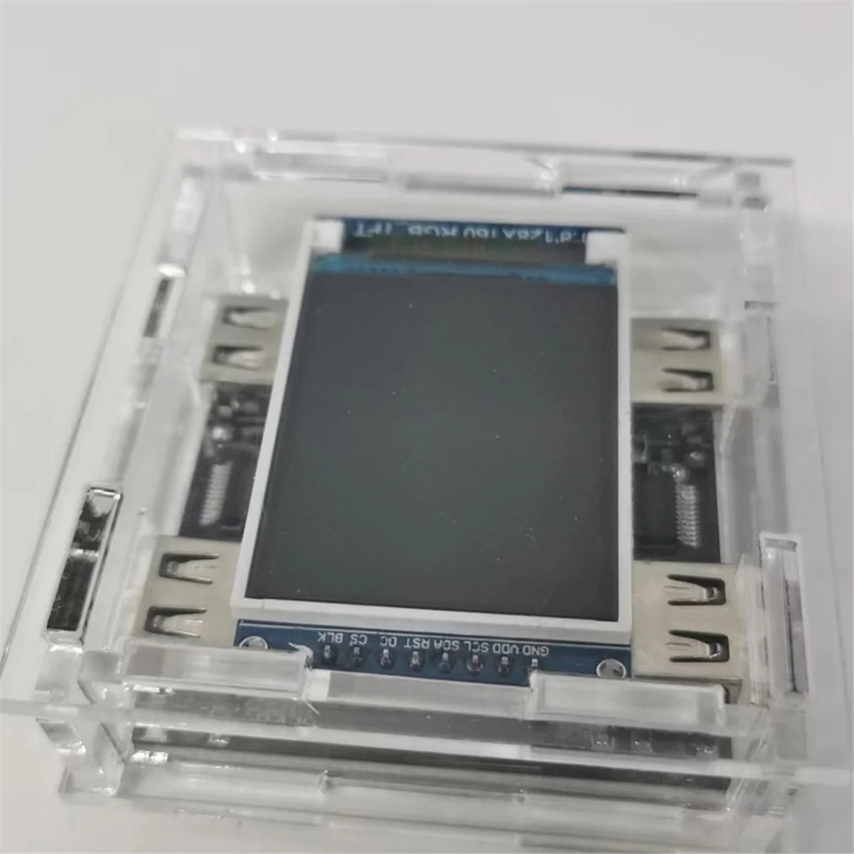 Y06A Kmbox B+Pro Key Mouse Controller Supporto ausiliario AI Doppia USB Press Key Maniglia per mouse per DMA e doppio computer, con LCD