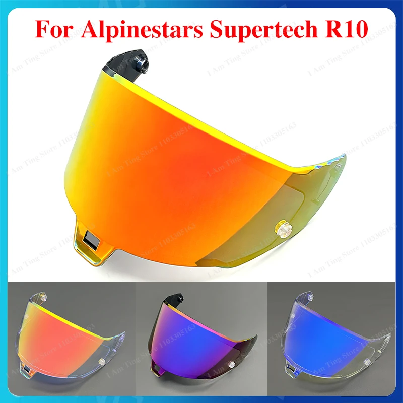 Motorradhelm-Visier für Alpinestars Supertech R10 SR10 Motorradausrüstung Helme Visiere