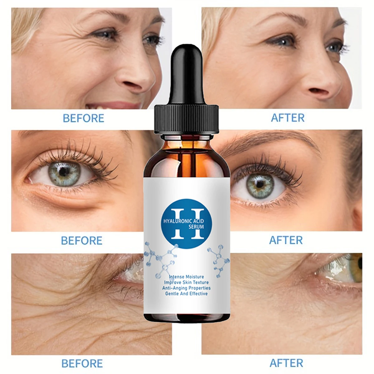 

5ML/15ML/30ML/50ML/HYALURONIC ACID SERUM Improving skin texture and firming the skin