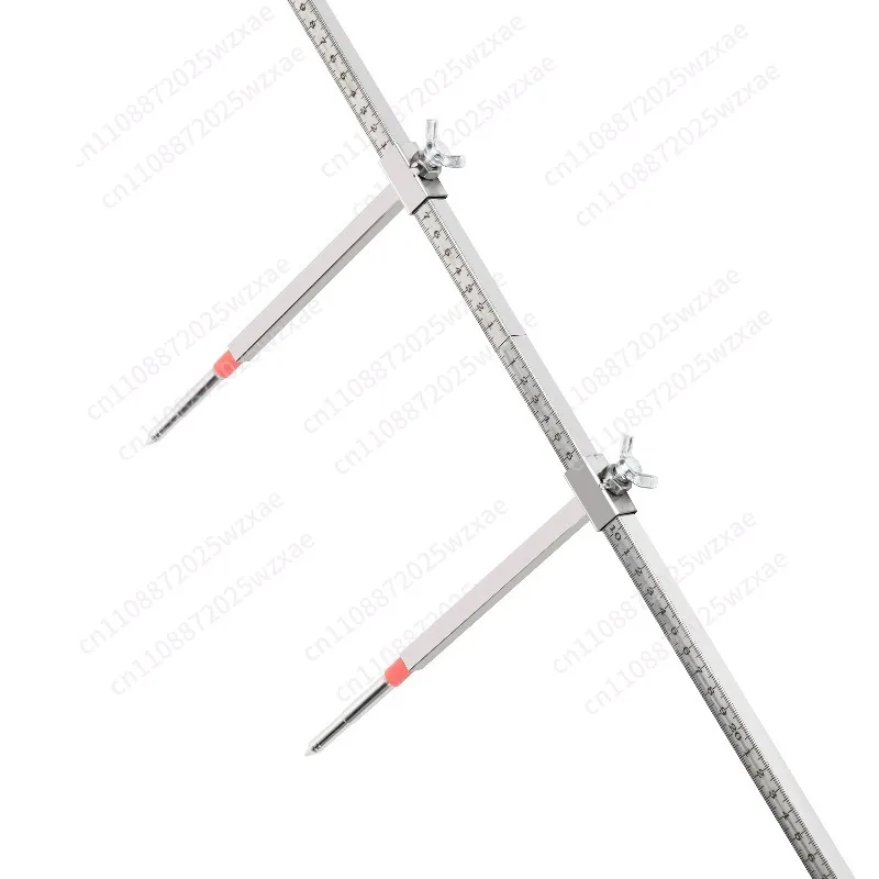 Automobile sheet metal frame correction instrument accessories, vehicle body inspection gauge, stainless steel two-dimensional m