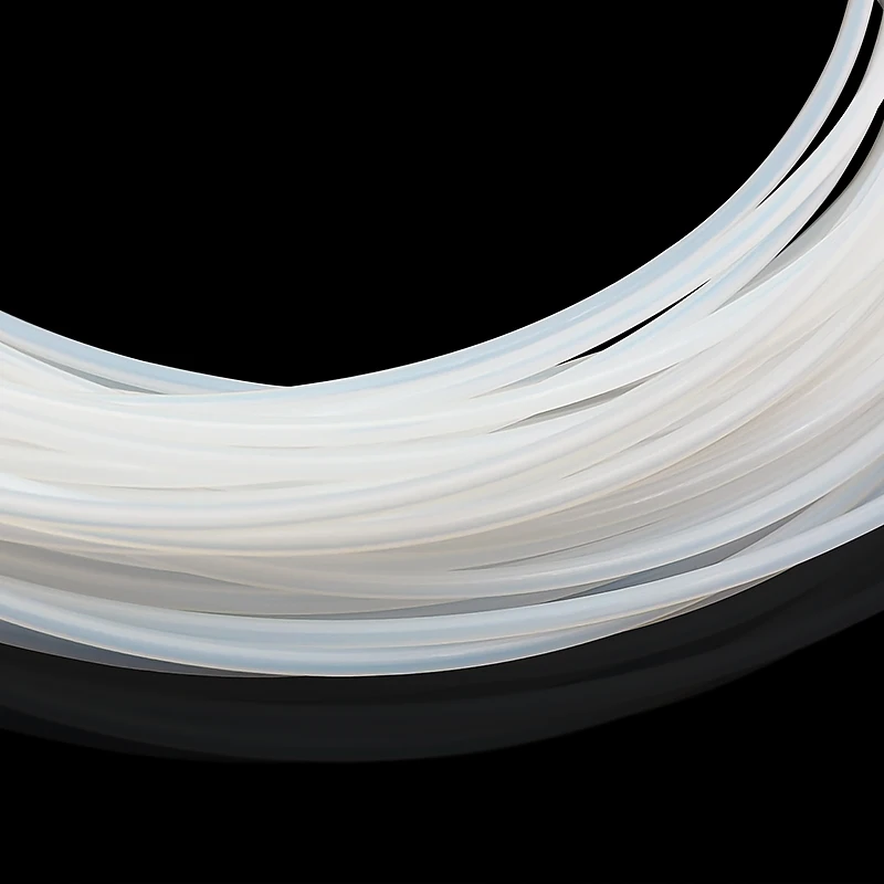 10/20/30/50m PTFE Tube Translucent  Heat Protector Temperature Corrosion Resistant Pipe chemical oil chemical raw materials