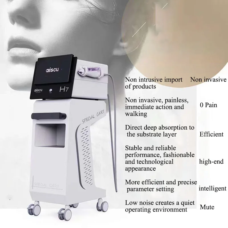 Non-Invasive Water Light Gun High-Pressure Spray Transdermal Introduction Oxygen Injection Hydration Beauty Salon Use