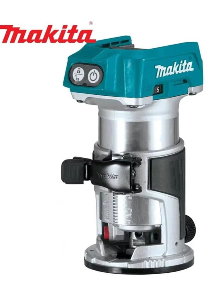 Makita DRT50 DRT50Z DRT50ZJX9 LXT Brushless Cordless Laminate Trimmer 30000RPM 18V Electric Router Woodworker Carpenter Tools