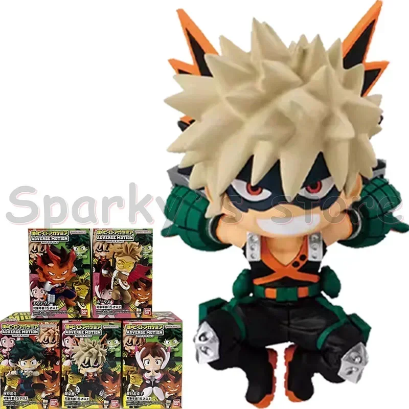 Bandai Original CANDY TOY/EX CASHAPON Gashapon MY HERO ACADEMIA Figurka anime Bakugou Katsuki Figurka akcji Zabawki dla dzieci Prezenty