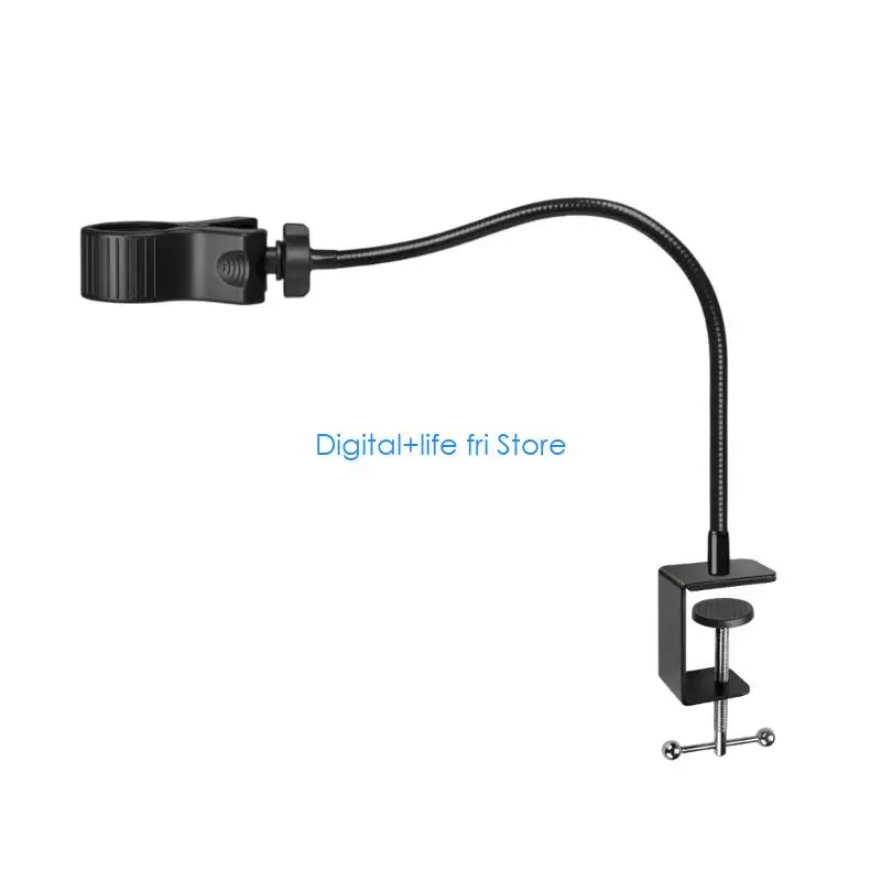 E06D Flexible Mounting Arm Gooseneck Secure Positioning for Microphone Podcast Stream