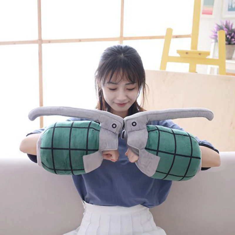 Mein Hero Wissenschaft Katsuki Bakugou Handschuhe Handgelenk Waffe Weiche Kissen Ausgestopften Plüsch Spielzeug Cosplay Kostüm Geschenk