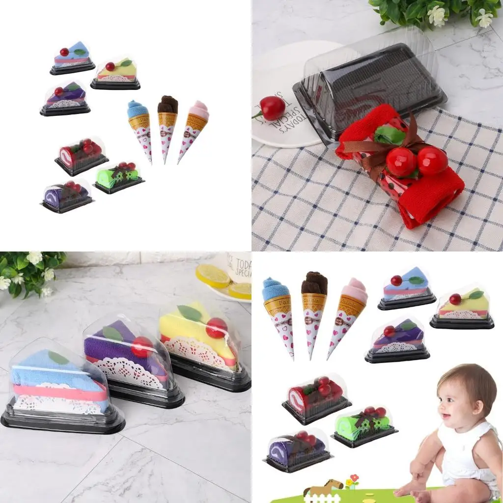 Cherry Cake Sandwich for Swiss Roll Hand Towel Washcloth Wedding Party Gif high quality