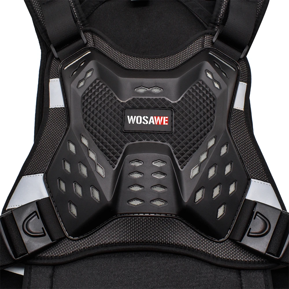 WOSAWE giacca da moto Racing Armor Protector ATV Motocross giacca di protezione del corpo abbigliamento equipaggiamento protettivo