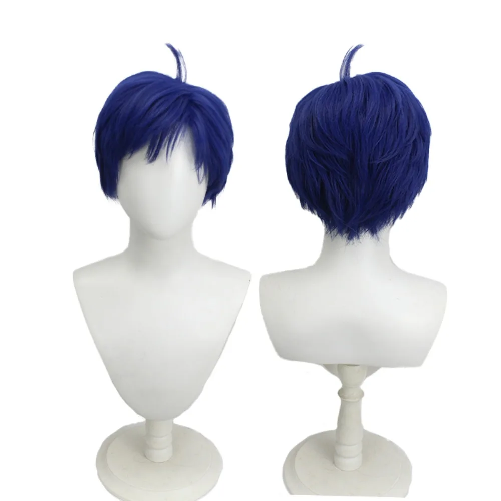 

PA3 Макото Юки Косплей Парик Темно-Синий Аниме Костюм Волосы