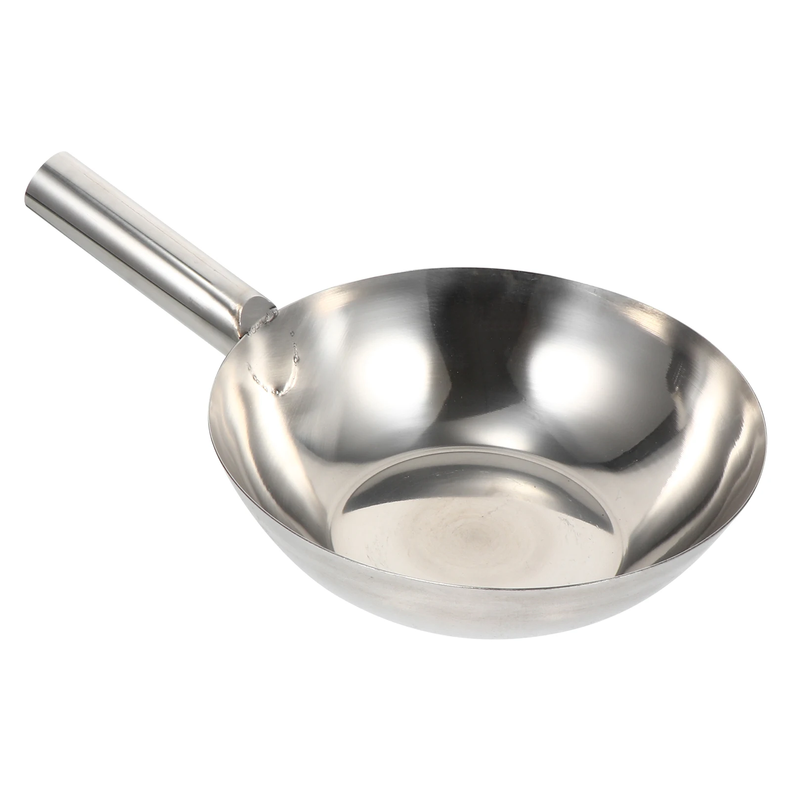 

Stainless Steel Round Ladle Scoop Kitchen Tool Round H Water Ladle Rust Proof Water Scoop Cooking Spoon