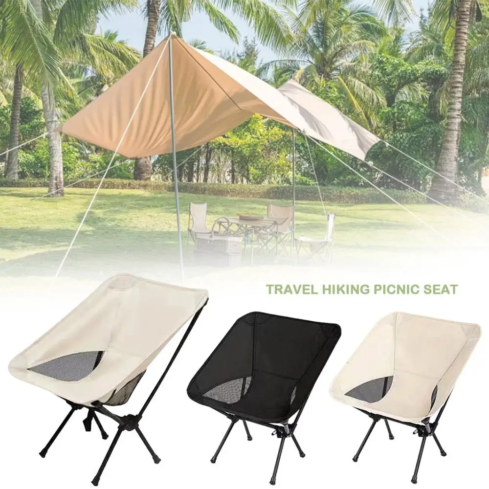 

2024 Folding Camping Chairs Detachable Ultralight Moon Chair Portable Fishing Chair Outdoor
