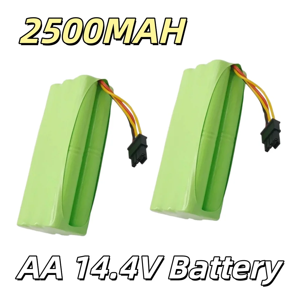 AA 14.4V 2500mAh Vacuum cleaner battery for VCR03W VCR03 VCR01 VCR12, Redmond RV-R300 RV-R310 NiMH