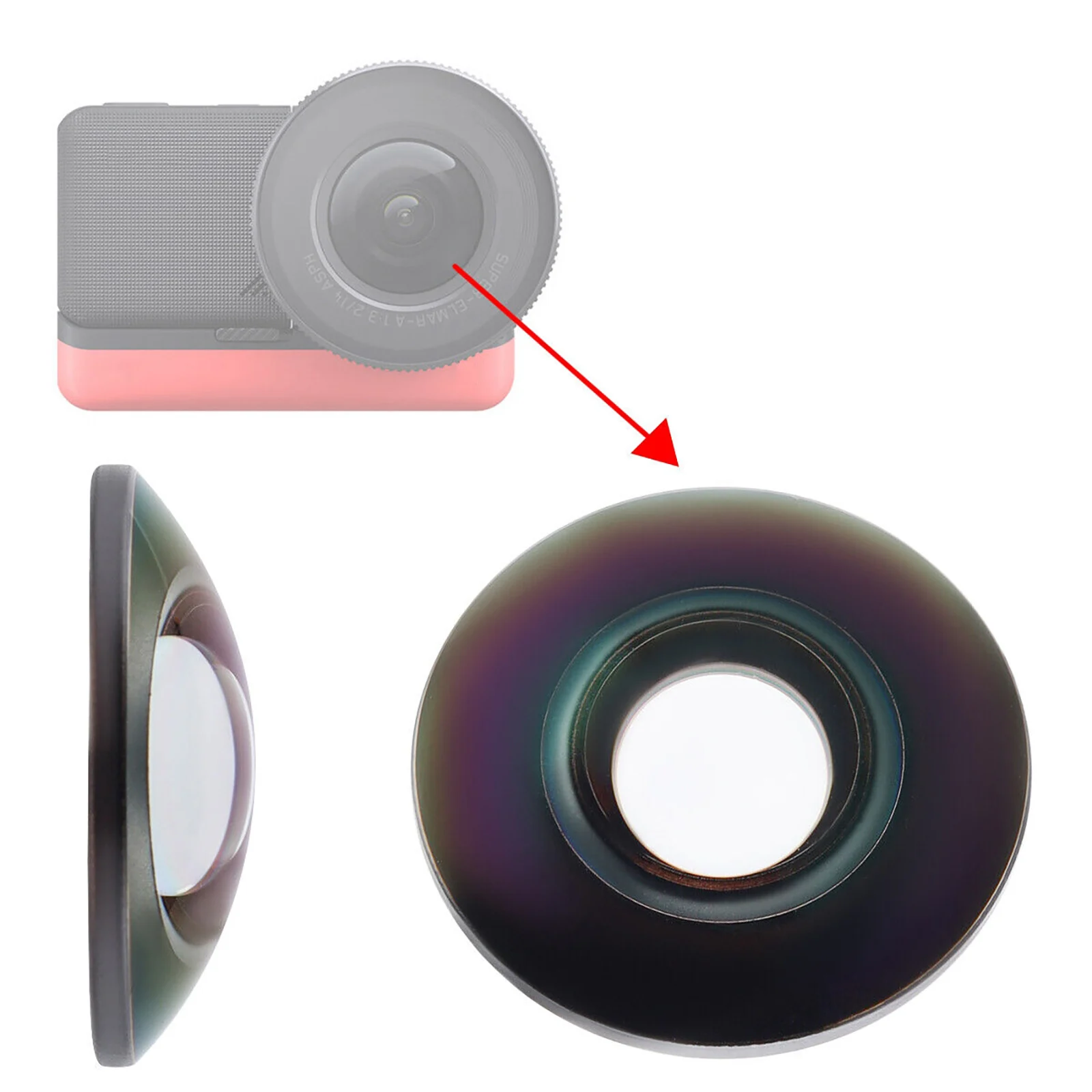 substituicao camera glass lens para insta360 um x um r um x2 um rs acessorios camera de acao pecas de reparo alta qualidade novo 1pc 01