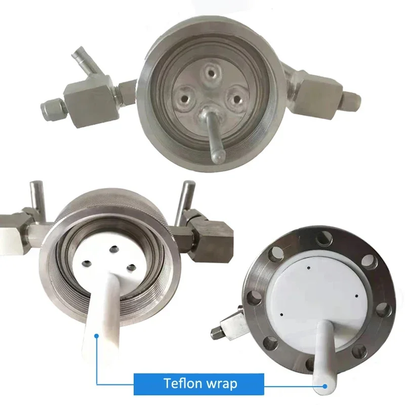 مفاعل صغير، تحريك مغناطيسي، ترطيب درجة حرارة عالية، جهاز عرض الضغط المقاوم للانفجار من الفولاذ المقاوم للصدأ #4
