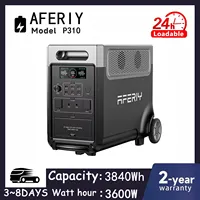 AFERIY P310 Portable Power Station 3600W Solar Generator 3840Wh LiFePO4 Battery Home Backup Outdoor Camping Mobile power