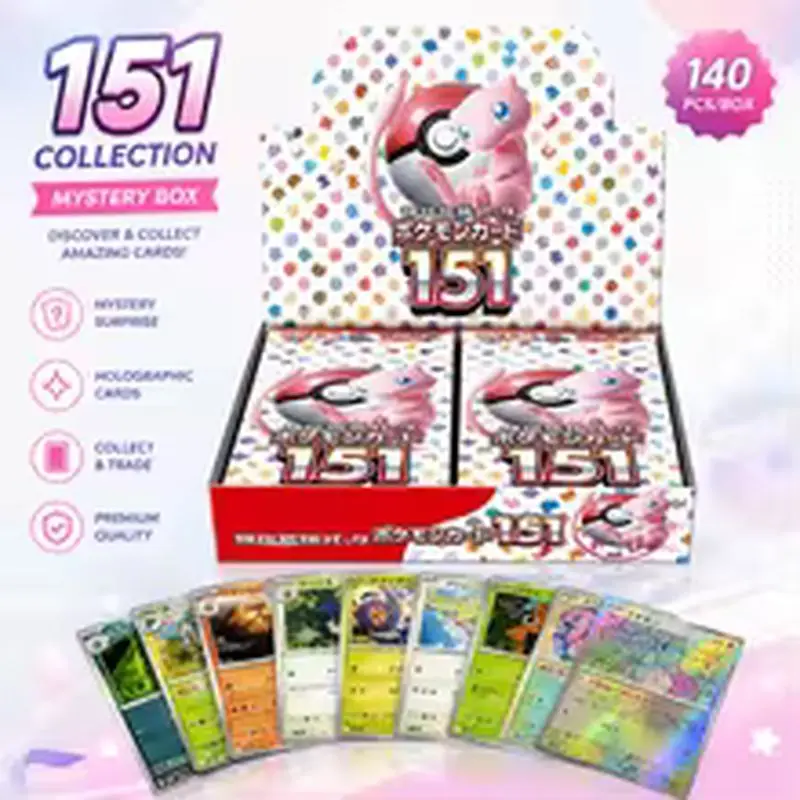 Kayou Pokemon Trading Card Game Sv2a 151 Japanese Original Sealed Booster Box Unopened Collectible Cards For Adult Collection