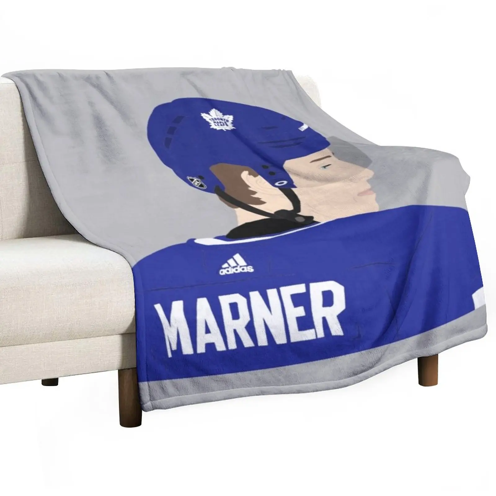 

mitch marner digital drawing Throw Blanket Soft Bed Blankets Kid'S Blanket Stuffed Blankets