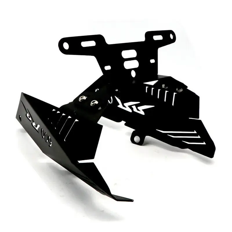 Black Rear Fender Licence Plate Mount Bracket For Honda CBR600RR 2007 2008 2009 2010 2011