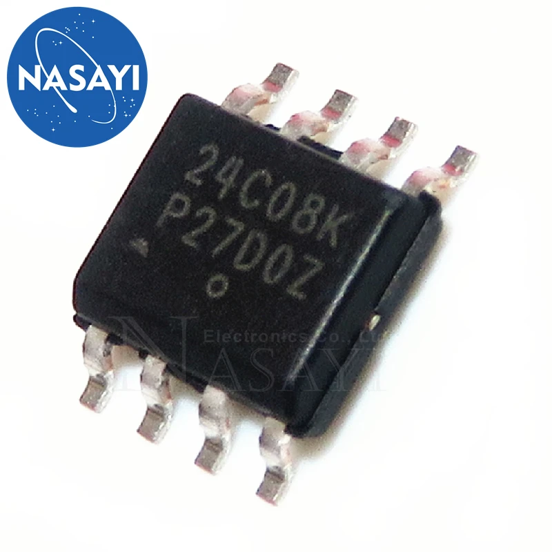 10PCS AT24C08 24C08 SOP-8 memory/serial port