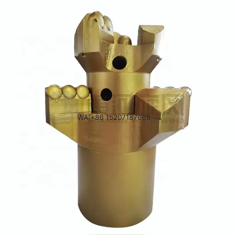 Wmwmnu for Automatic 94-155mm PDC Reaming Drill Bit 3 Blades 2-Layer High Abrasion Resistance Welded for Water Well