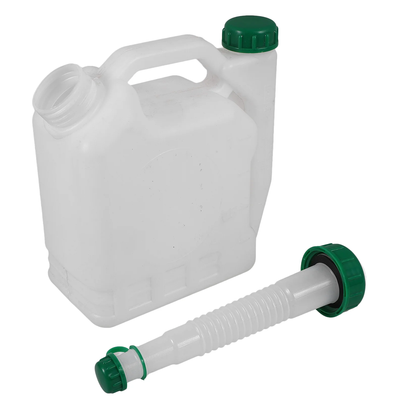 Power Chainsaw Ratio Pot Oil Dispenser Bottle Petrol Fuel Mixing Container 1750X1750X780CM White Measure