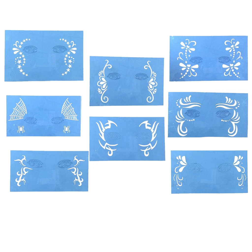 Reusable Painting Stencil Washable Body Paint Template Patterns