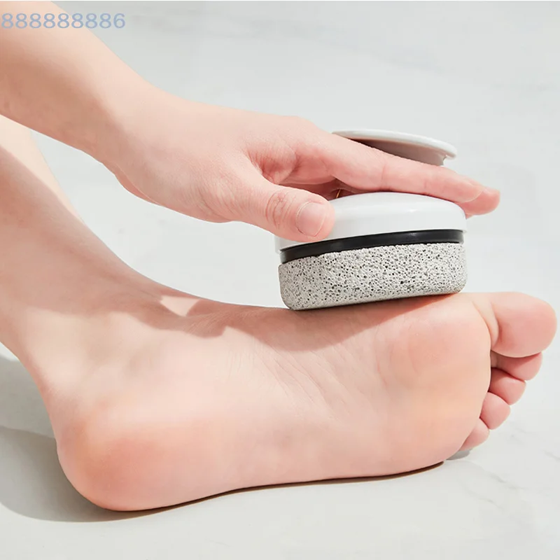 [B]Grinding Feet Artifact Exfoliating Old Volcanic Stone Round Pumice Grinding Stone Home Frustration Foot To Foot Scraping Heel