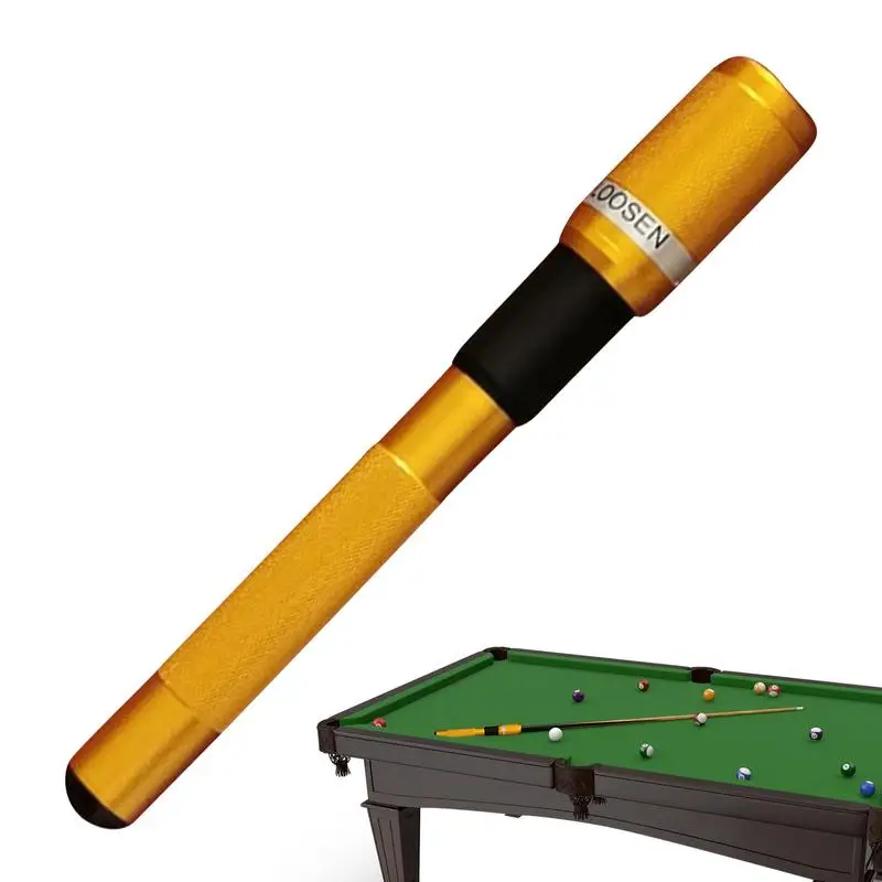 Billiard Pool Cue Extension Pool Stick Extender Light Pool Cue Extender Billiard Accessories Extender Sturdy Aluminum Alloy &