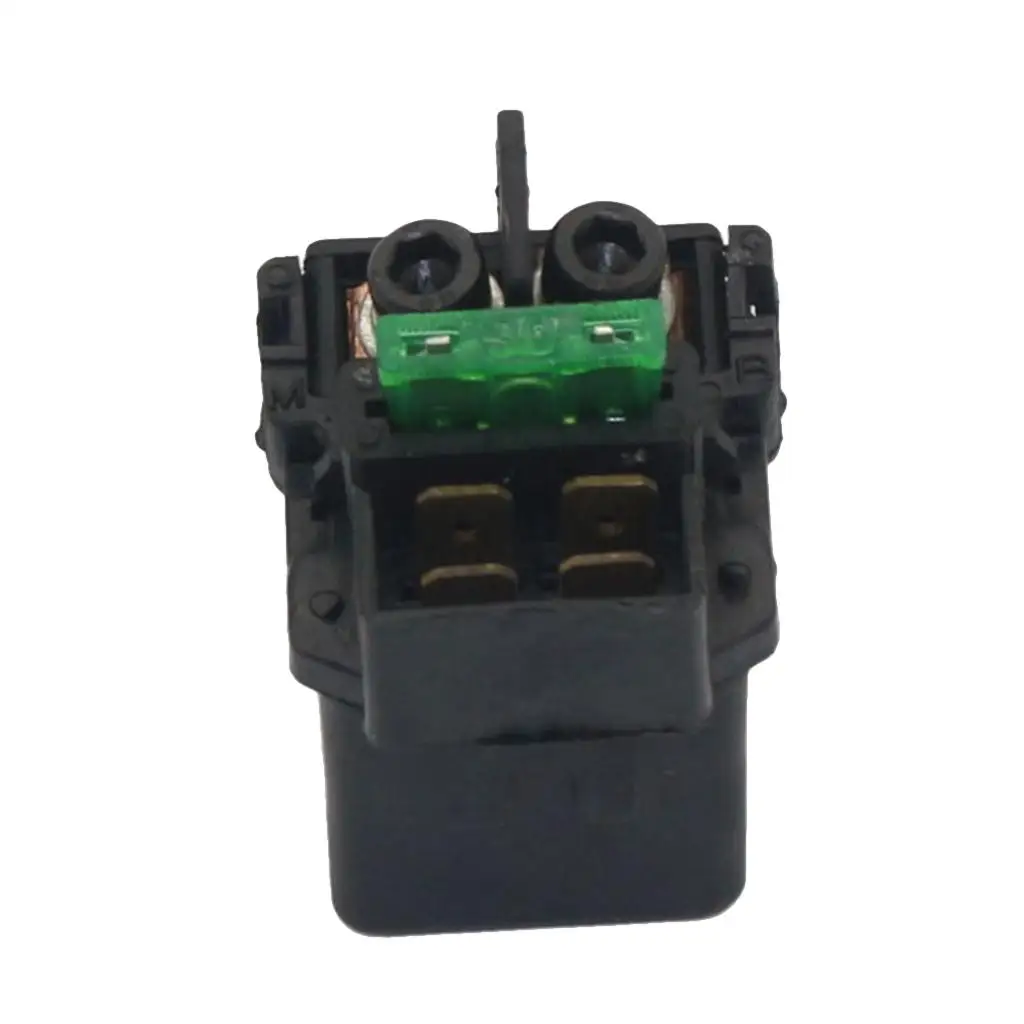 Black Starter Relay Solenoid for Kawasaki ZX750 ZX7RR ZX-7R 96 97 98 99