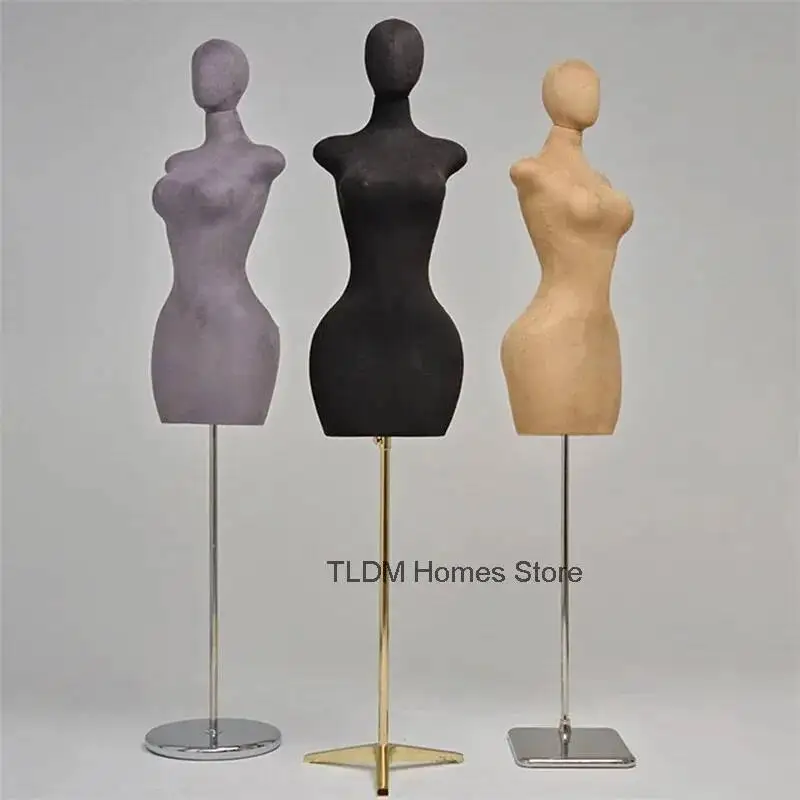 

European Sexy female Mannequin Clothing store Window Display Prop American Mannequin Half body Display Stand Window Display Prop