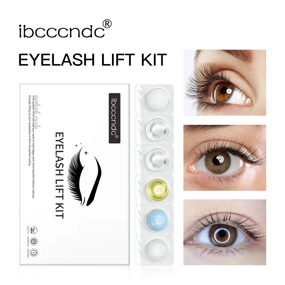 

ibcccndc Portable Lash Lift Kit Disposable Eyelash Perm Lotion Semi-Permanent Eyelash Perming Curling Kit Lashes Lifting Kit