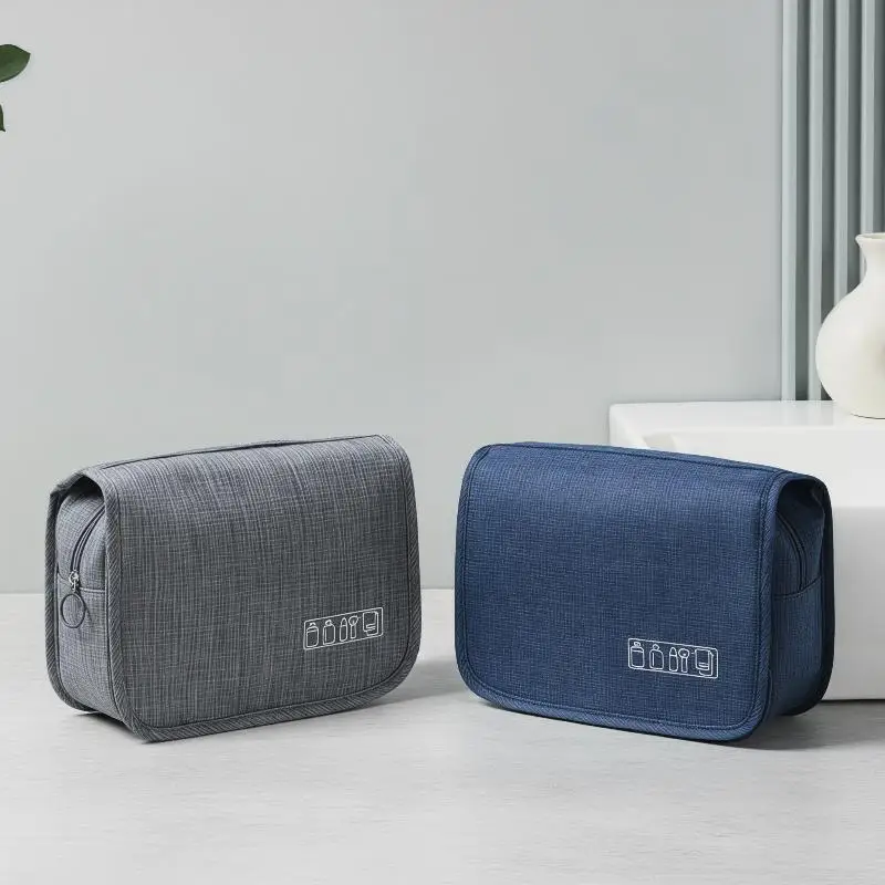 Portable Storage Bag Men Business Bag Toiletries Organizer Women Cosmetic Bag Waterproof Hanging Wash Pouch