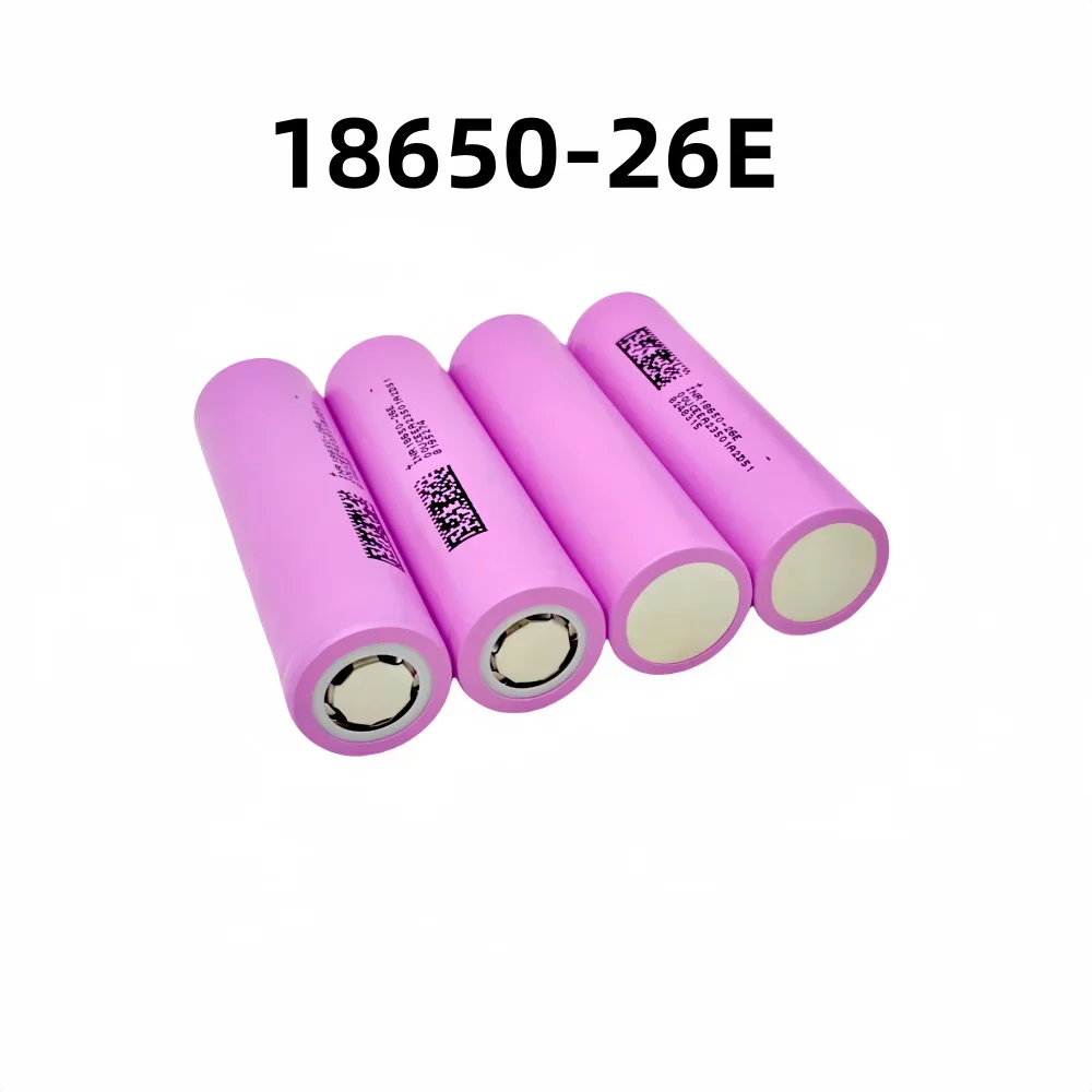 18650 26E 3.7V 3000mAh rechargeable lithium battery, refer to flashlight, laser pointer, remote control, electronic toys