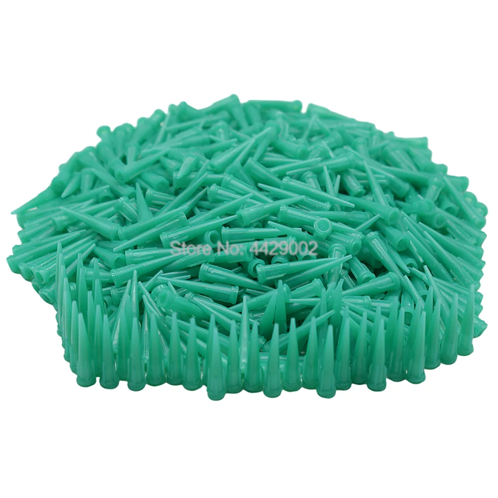 6000 Stück 18G Dosier-Nadelwerkzeug-Set, konische Spitze, konische Dosierklebstoffnadeln, Lötpasten-Spender, 30 mm konische stumpfe Spitzen – Detail 2
