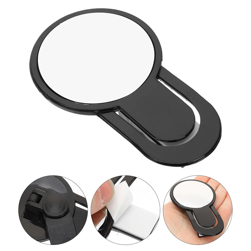 

Convex Mirror for Laptop Rear View Desk Monitor Cubicle Computer Laptops Office