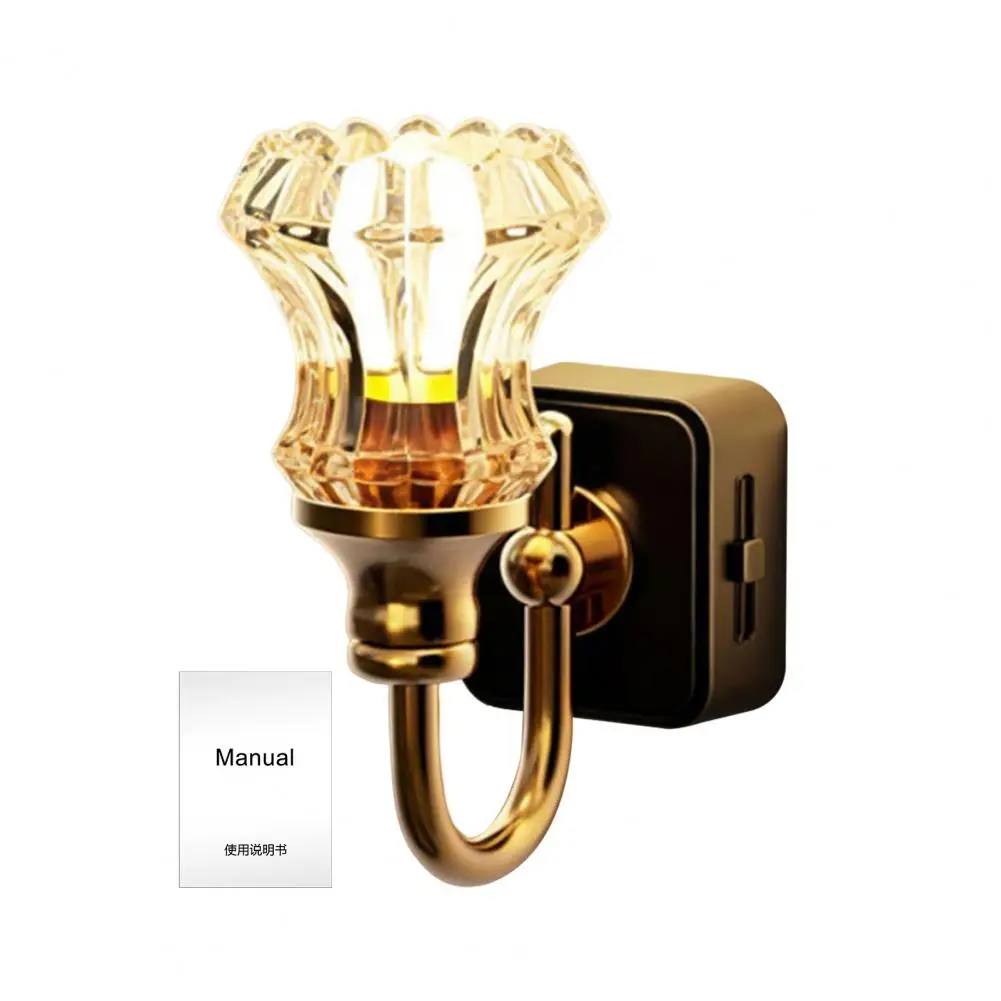 1-2個のナイトライト壁掛け式、ワイヤレス充電ledナイトランプ、柔らかく温かみのある光、寝室、リビングルーム、廊下の装飾に最適